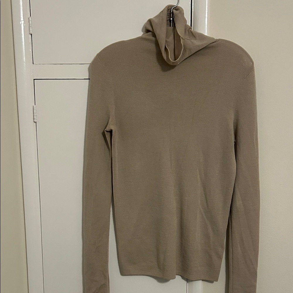 Joie Taupe Turtleneck Sweater